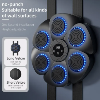 Phenitech müzik kitap makinesi akıllı delme eğitmeni kitaplar hedef egzersiz kitapları duvar montaj makinesi ile LED